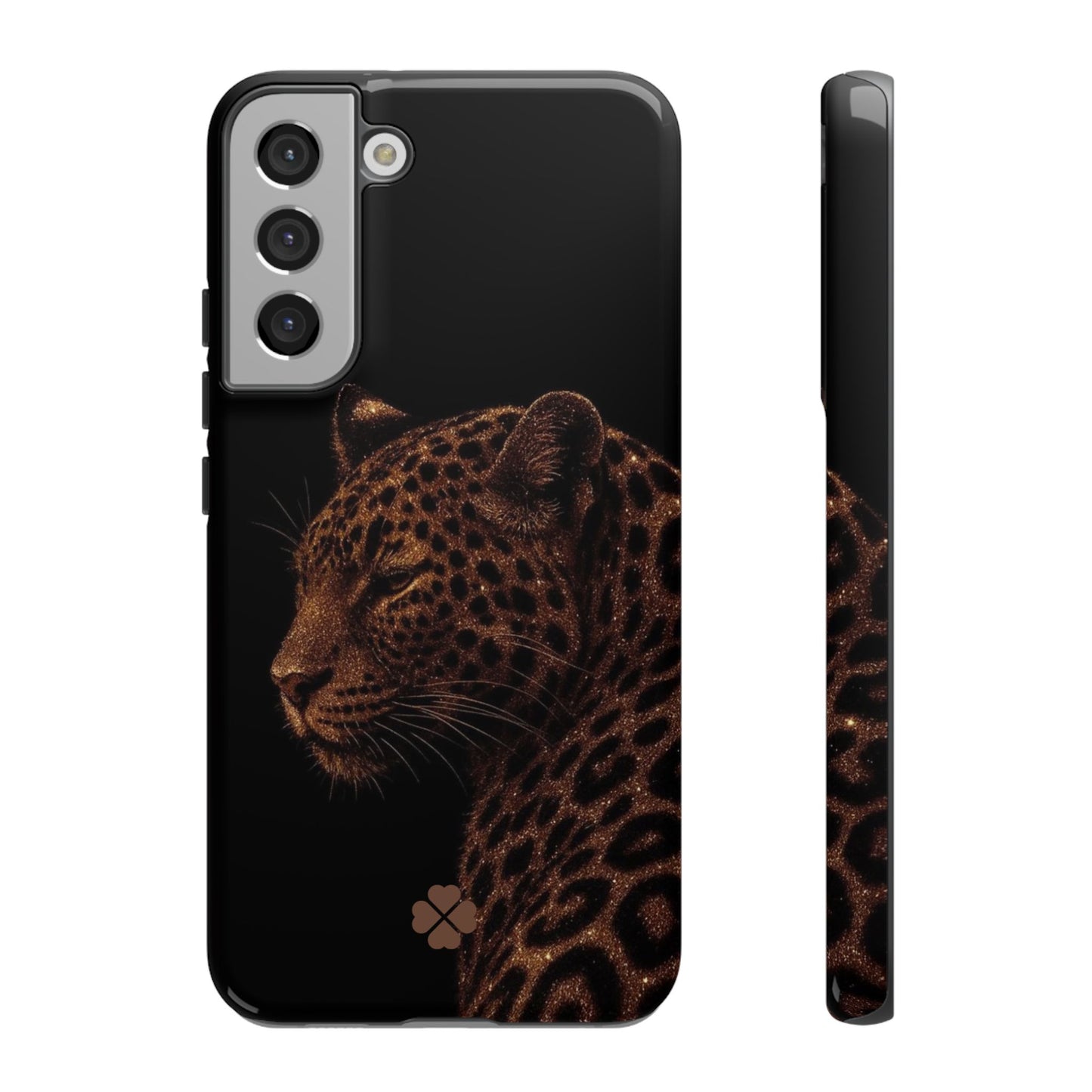Glitter Leopard Phone Case