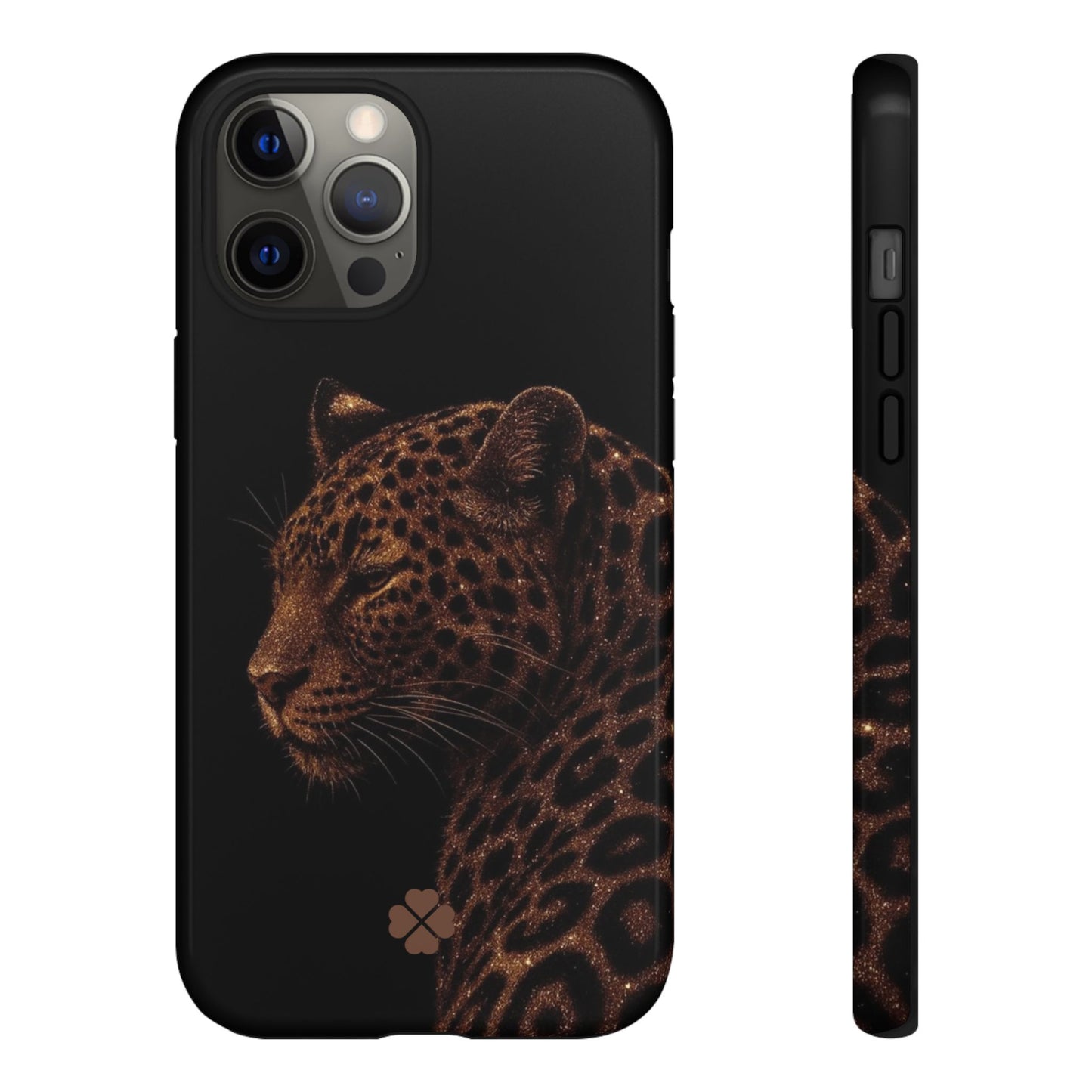 Glitter Leopard Phone Case