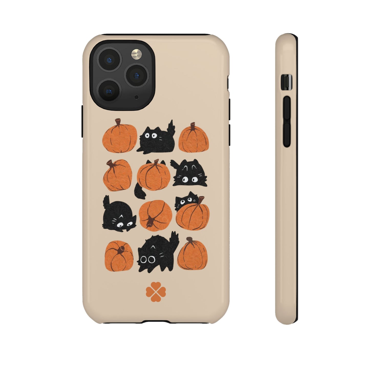 Pumpkin Kitten Phone Case