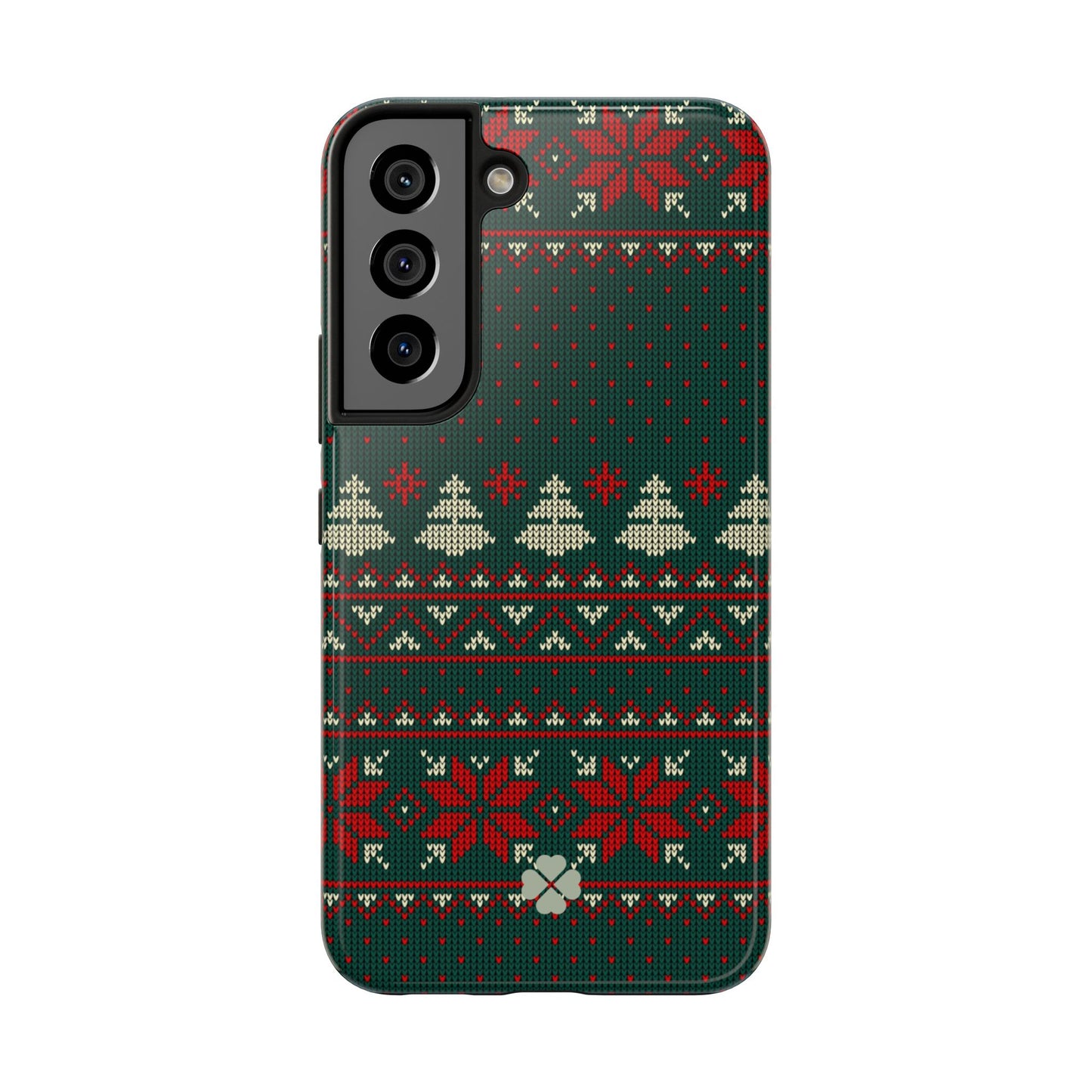 Green Christmas Sweater Phone Case