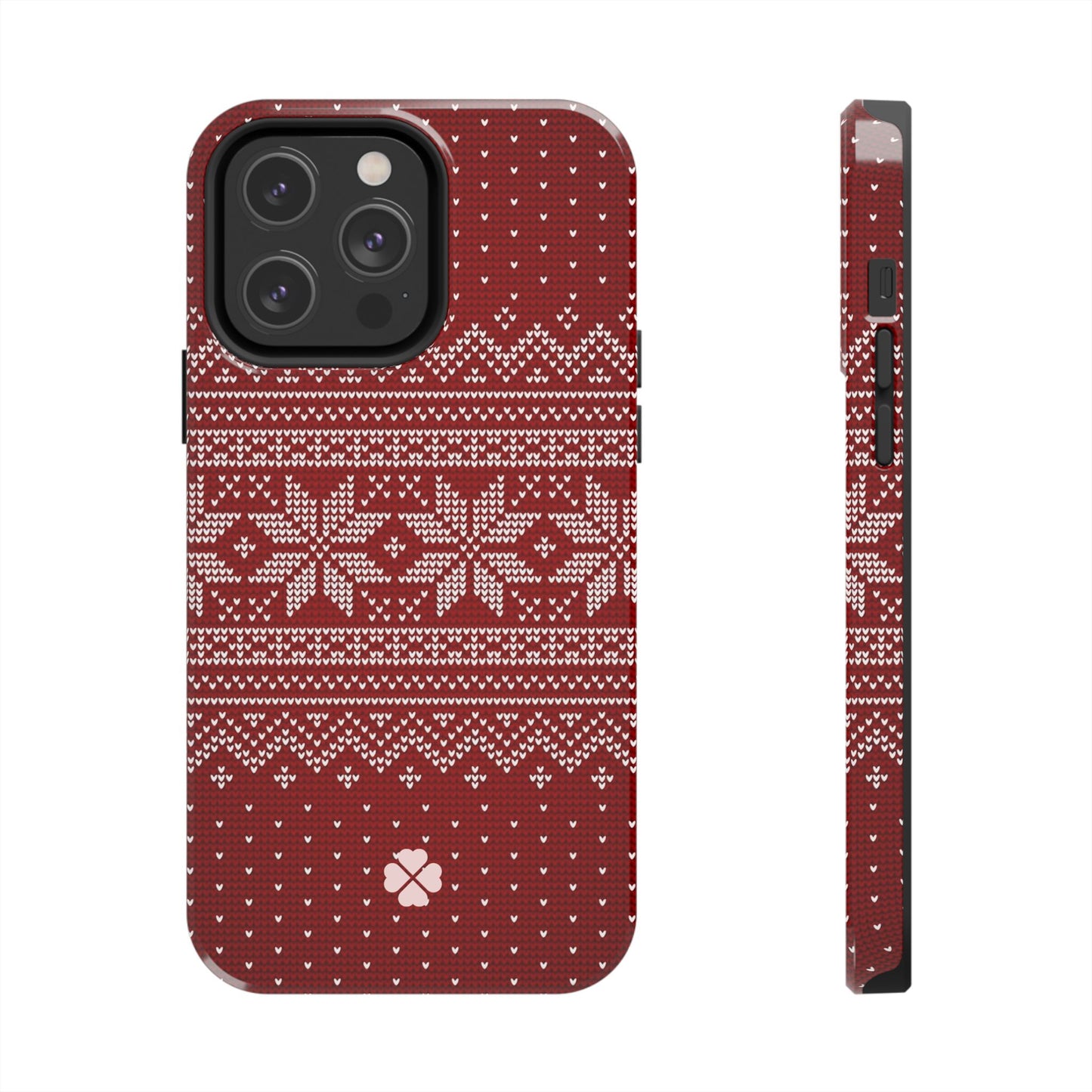 Red Christmas Sweater Phone Case