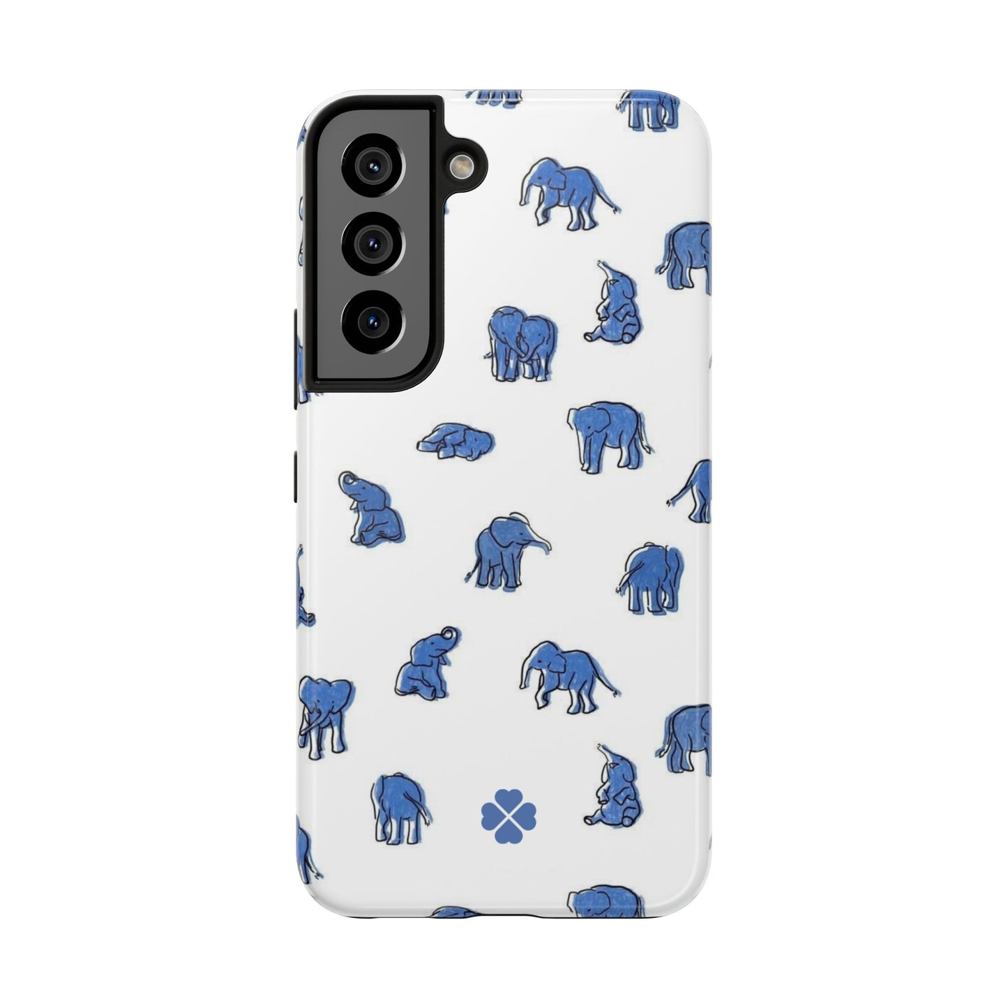 Blue Elephant Phone Case