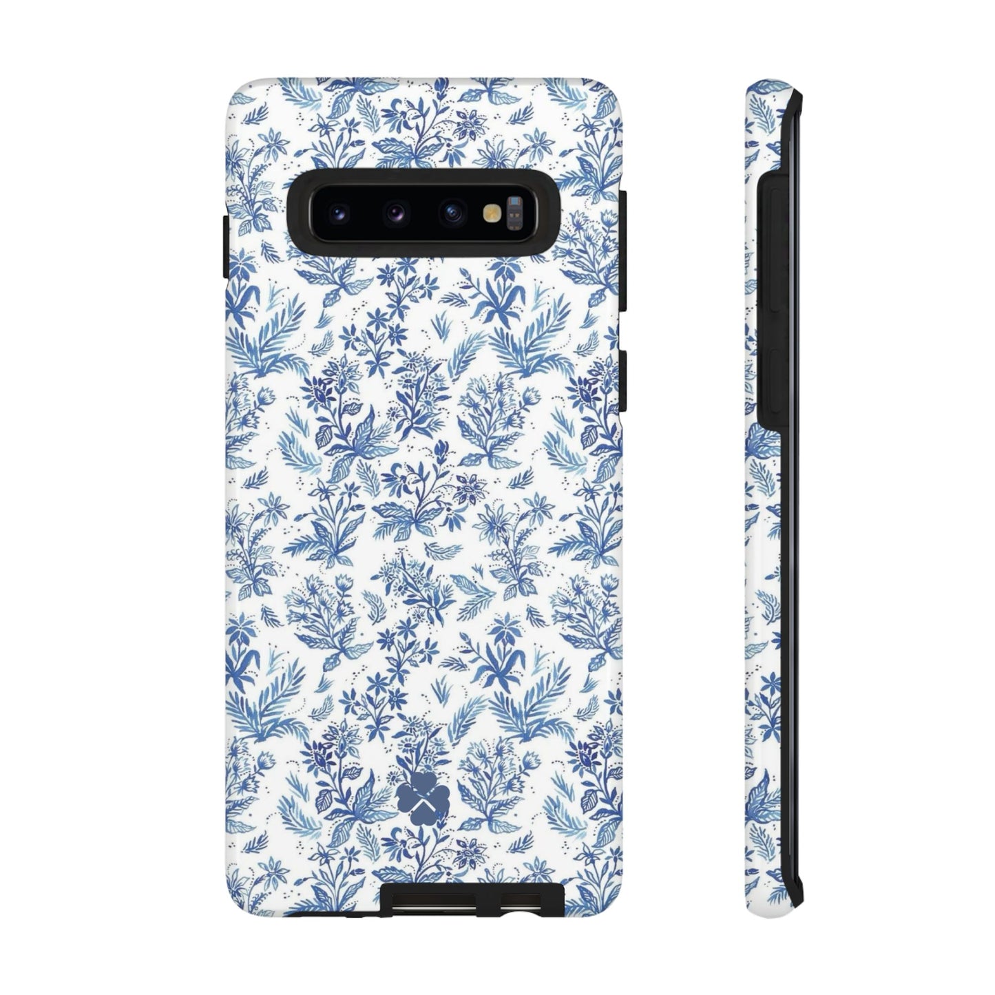 Blue Toile Phone Case