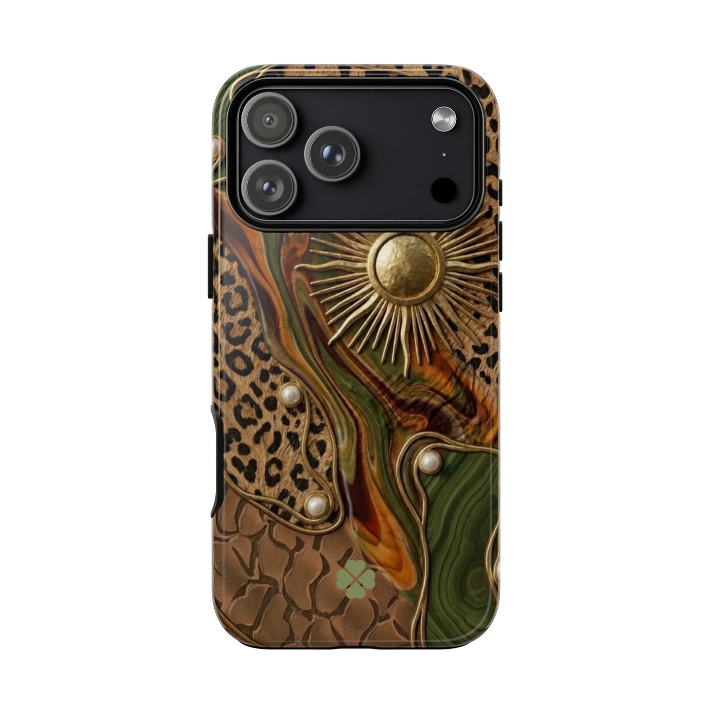 Solar Leopard Phone Case