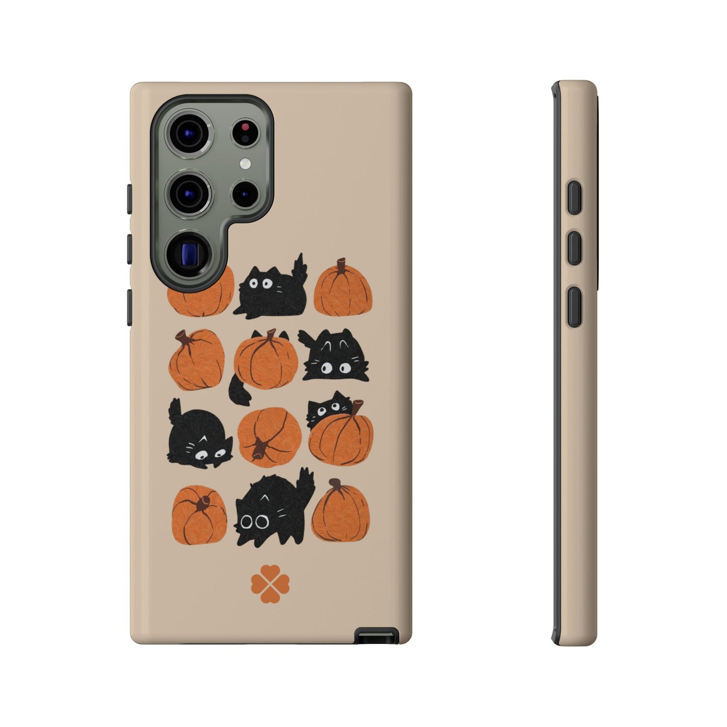 Pumpkin Kitten Phone Case
