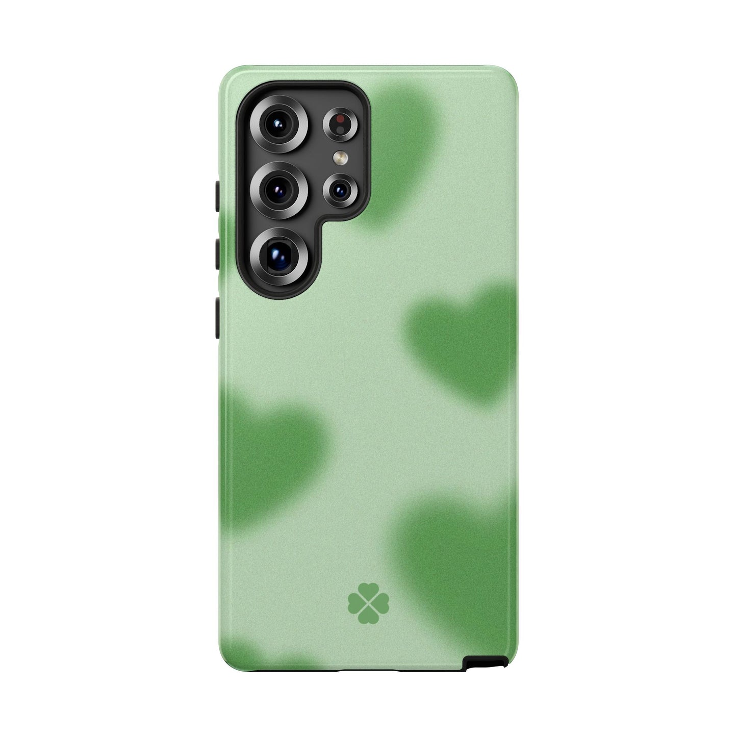 Green Hearts Phone Case