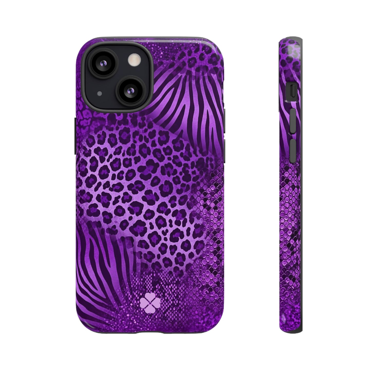Purple Prints Phone Case