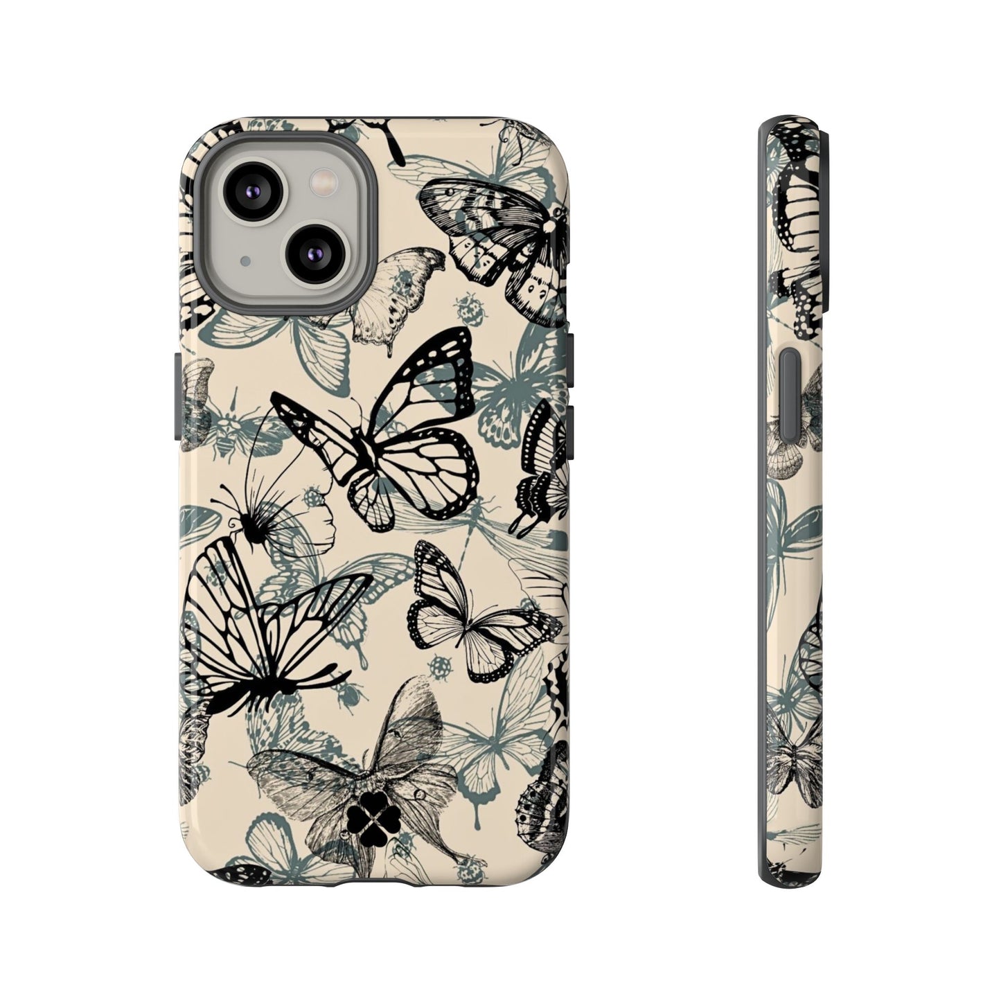 Butterfly Print Phone Case