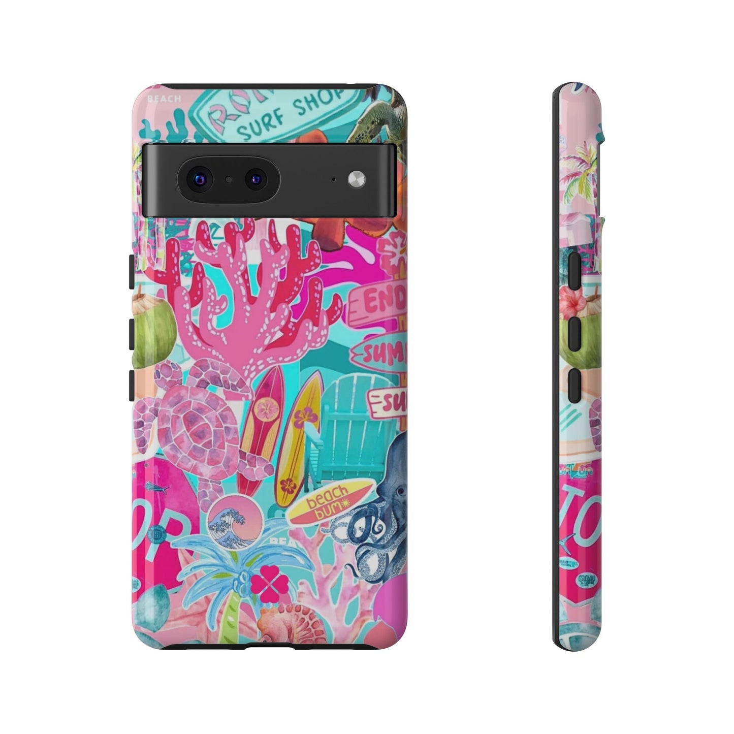 Surf Collage Phone Case