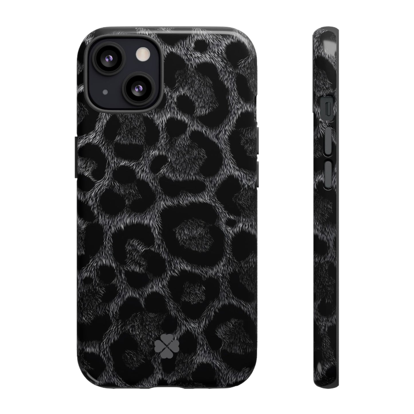 Grey Leopard Phone Case