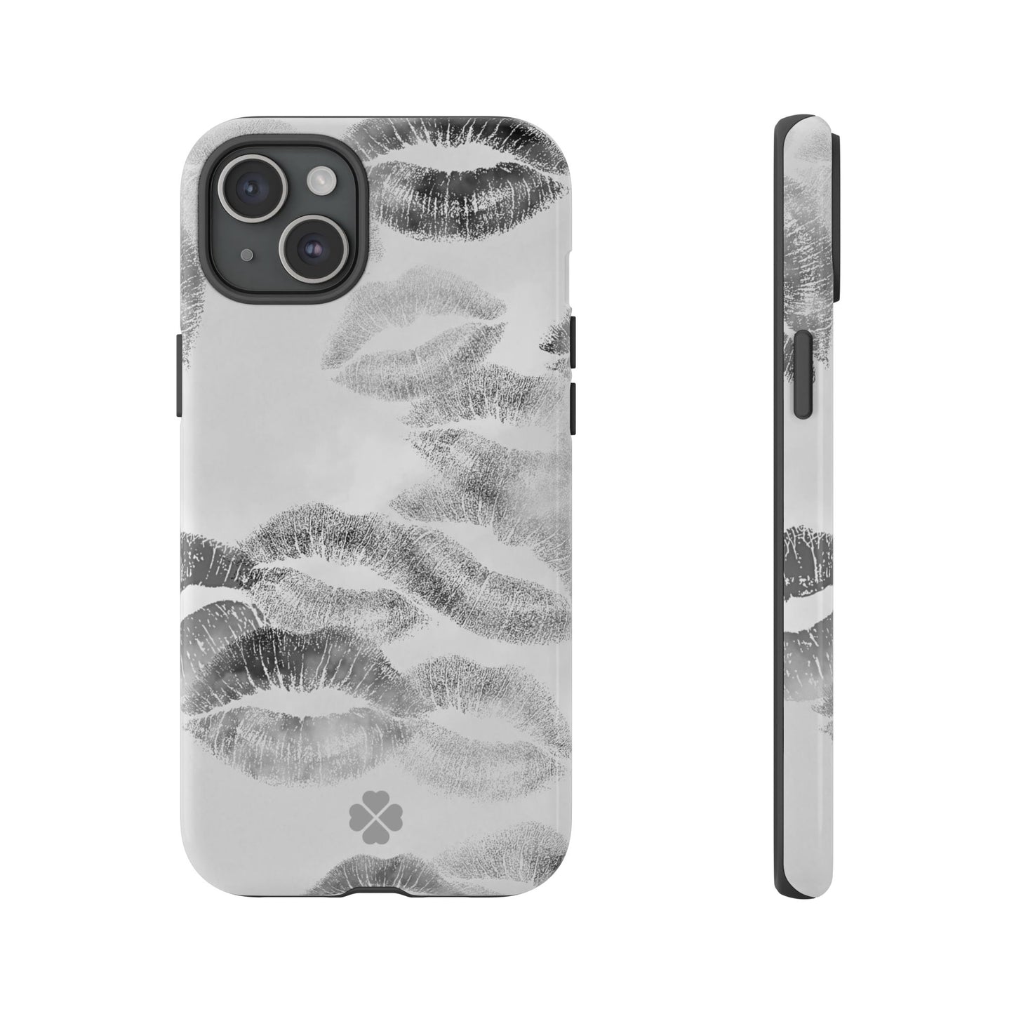 B&W Kiss Phone Case