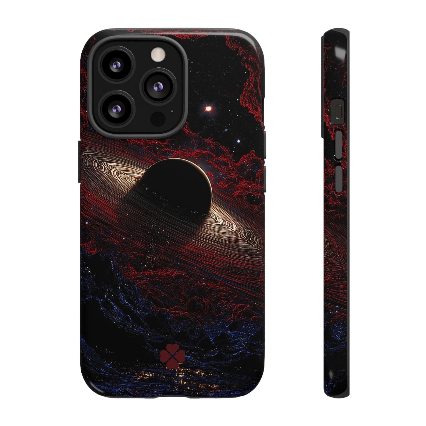 Red Saturn Phone Case