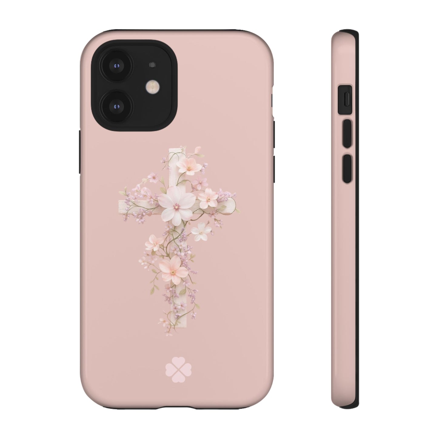 Floral Cross Phone Case