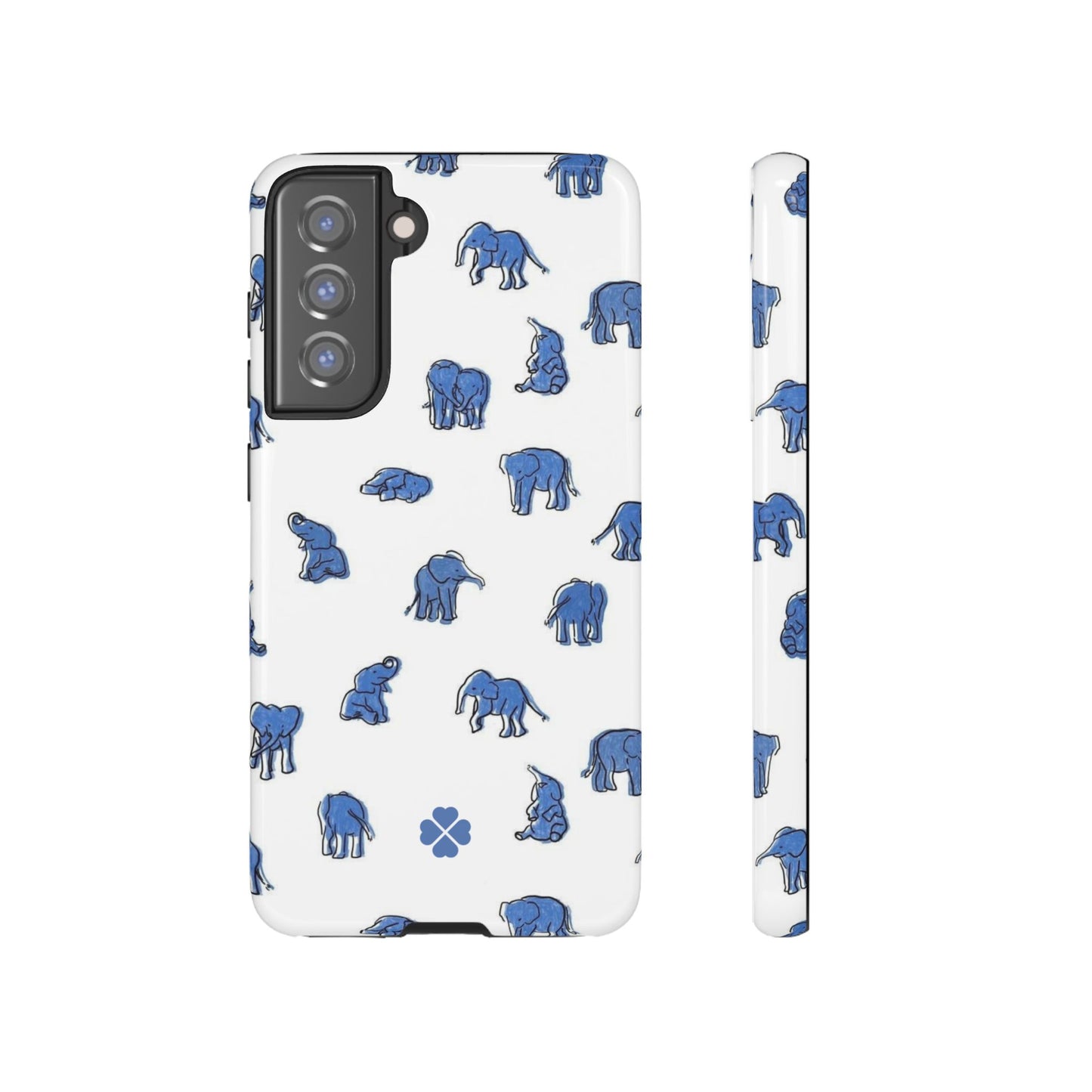 Blue Elephant Phone Case