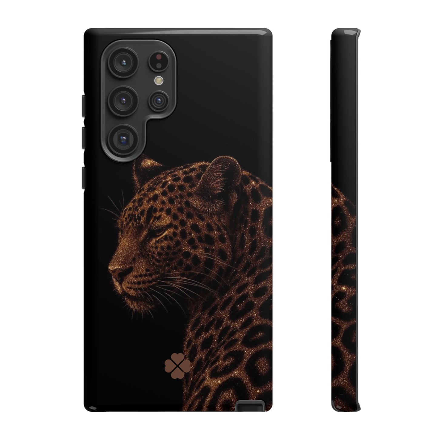 Glitter Leopard Phone Case