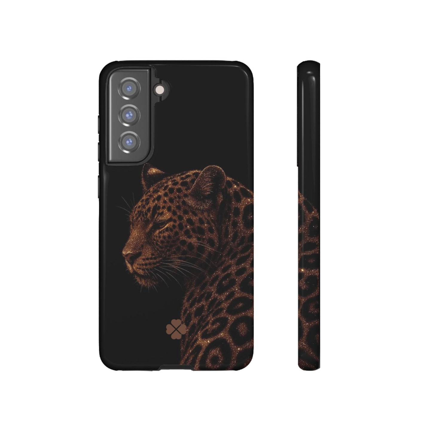 Glitter Leopard Phone Case