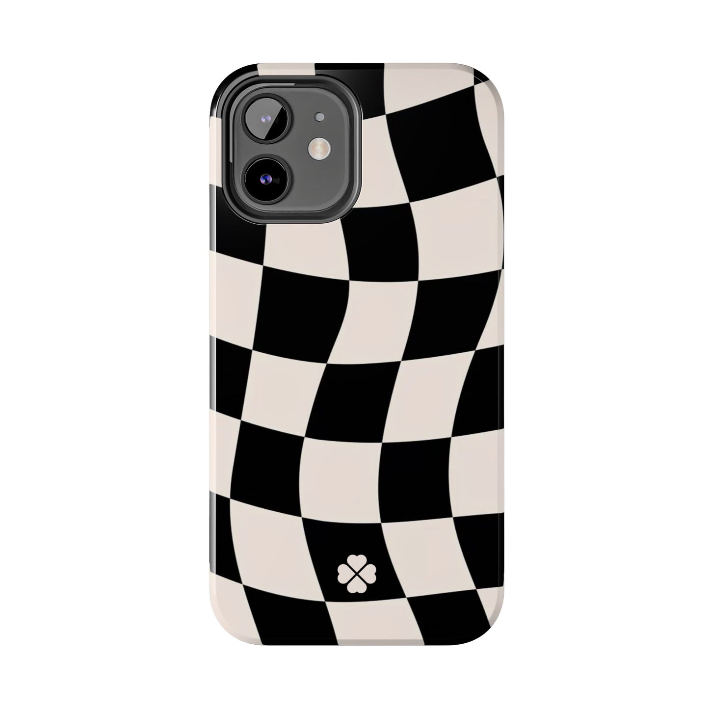 Checkered Waves Phone Case