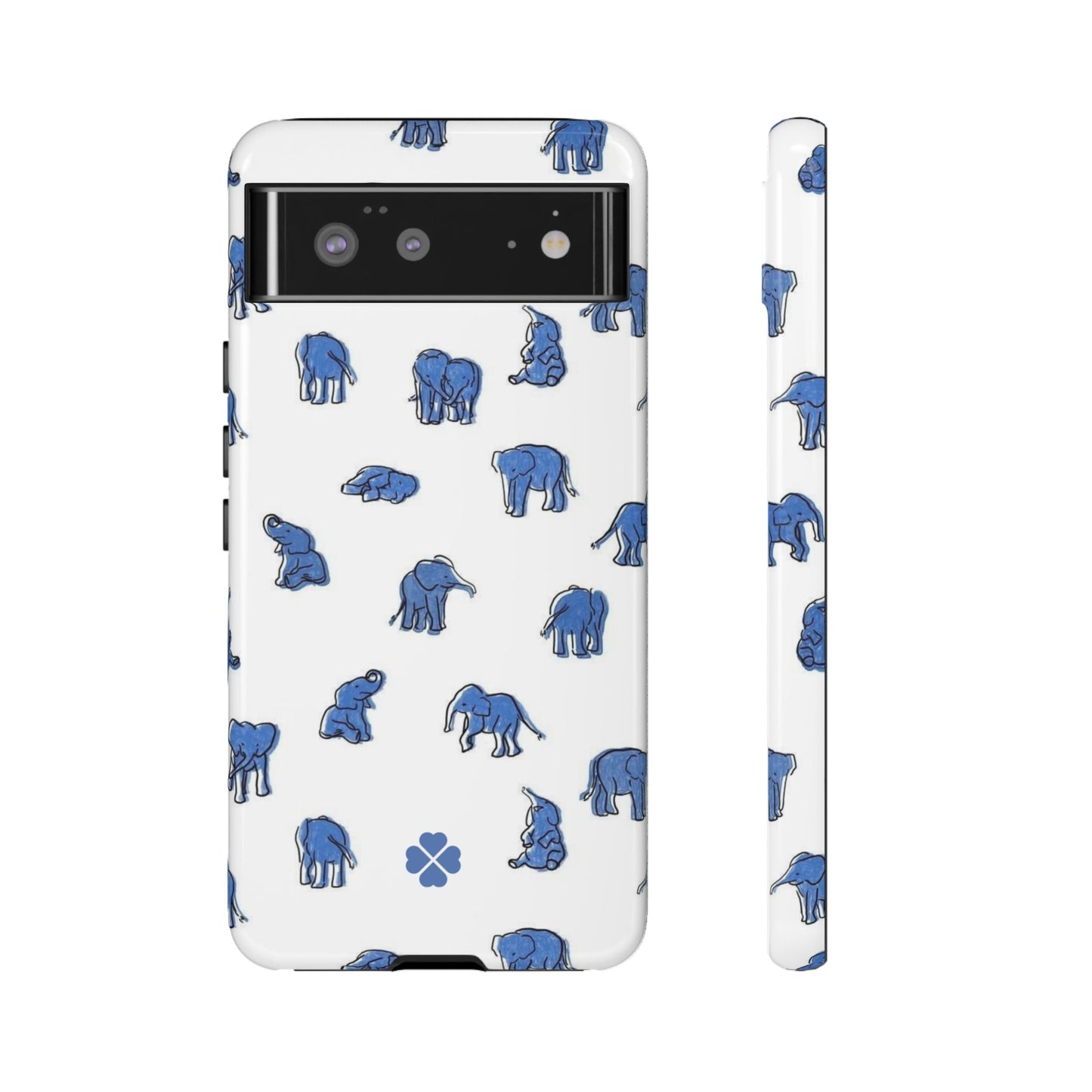 Blue Elephant Phone Case