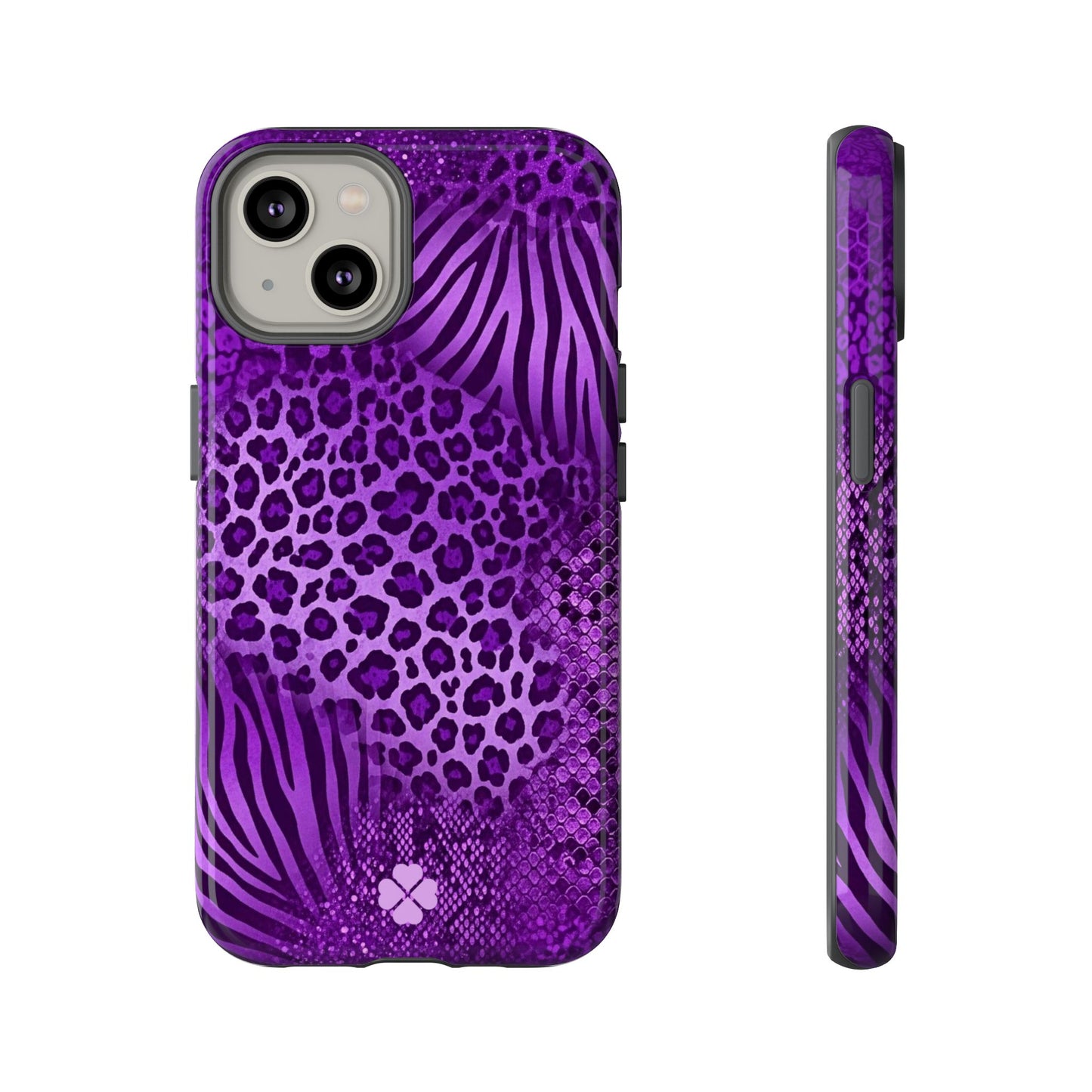 Purple Prints Phone Case