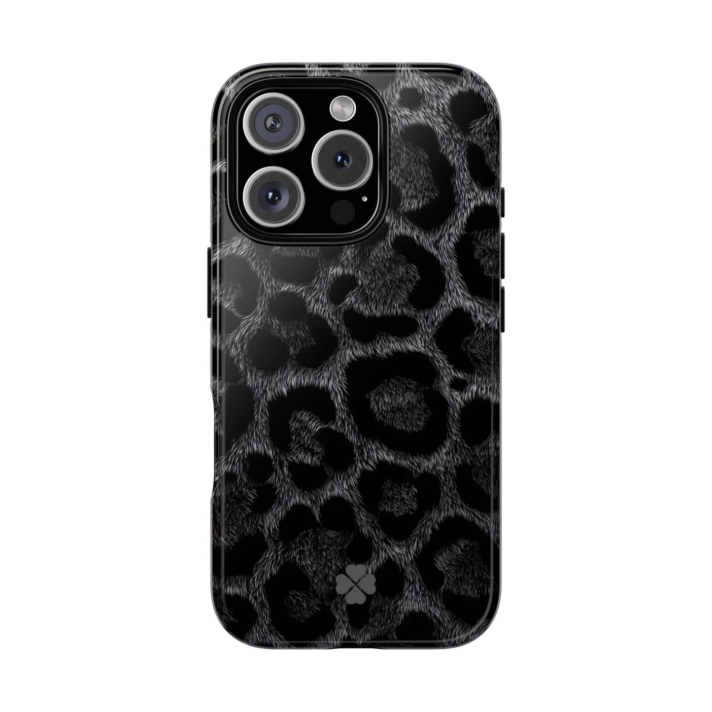 Grey Leopard Phone Case