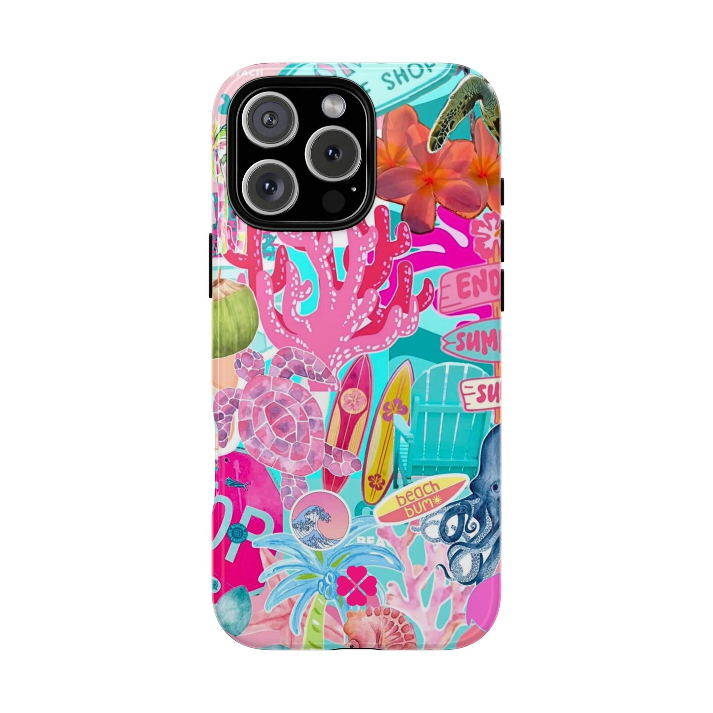 Surf Collage Phone Case