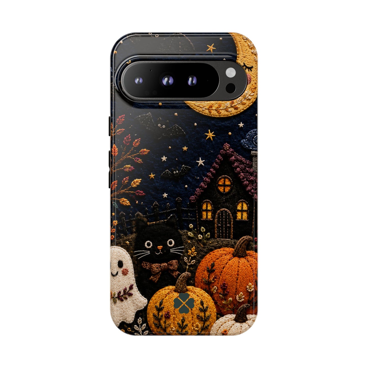Embroidered Halloween Phone Case