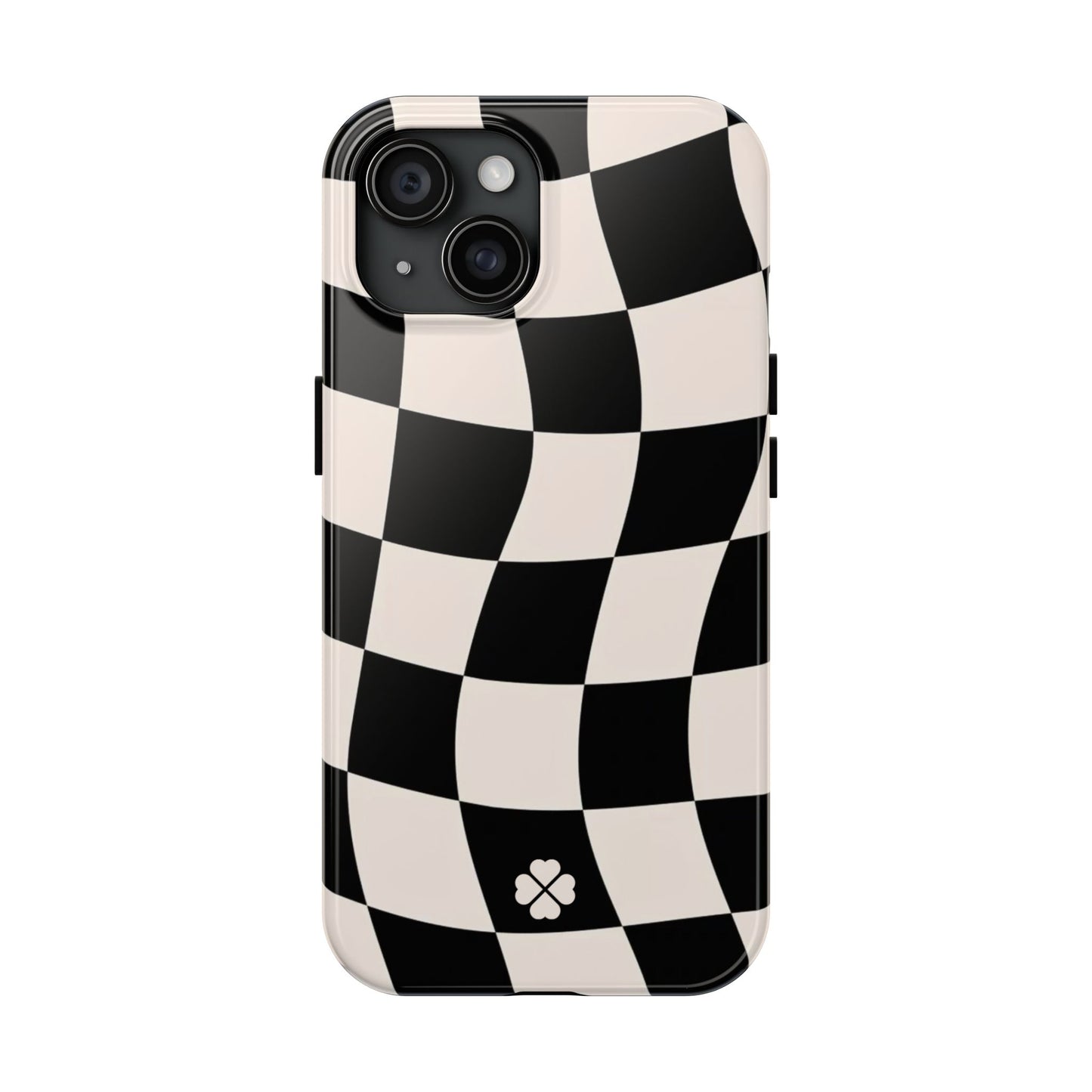 Checkered Waves Phone Case