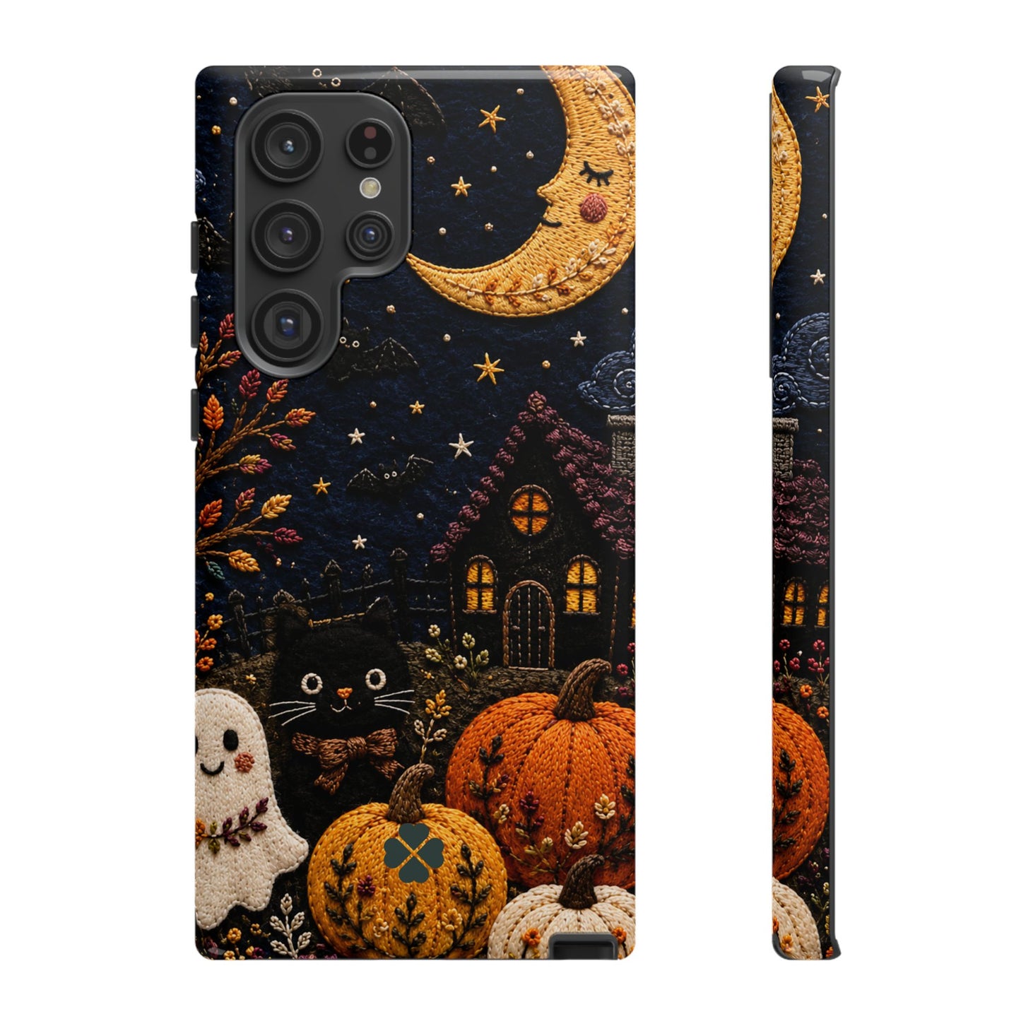 Embroidered Halloween Phone Case