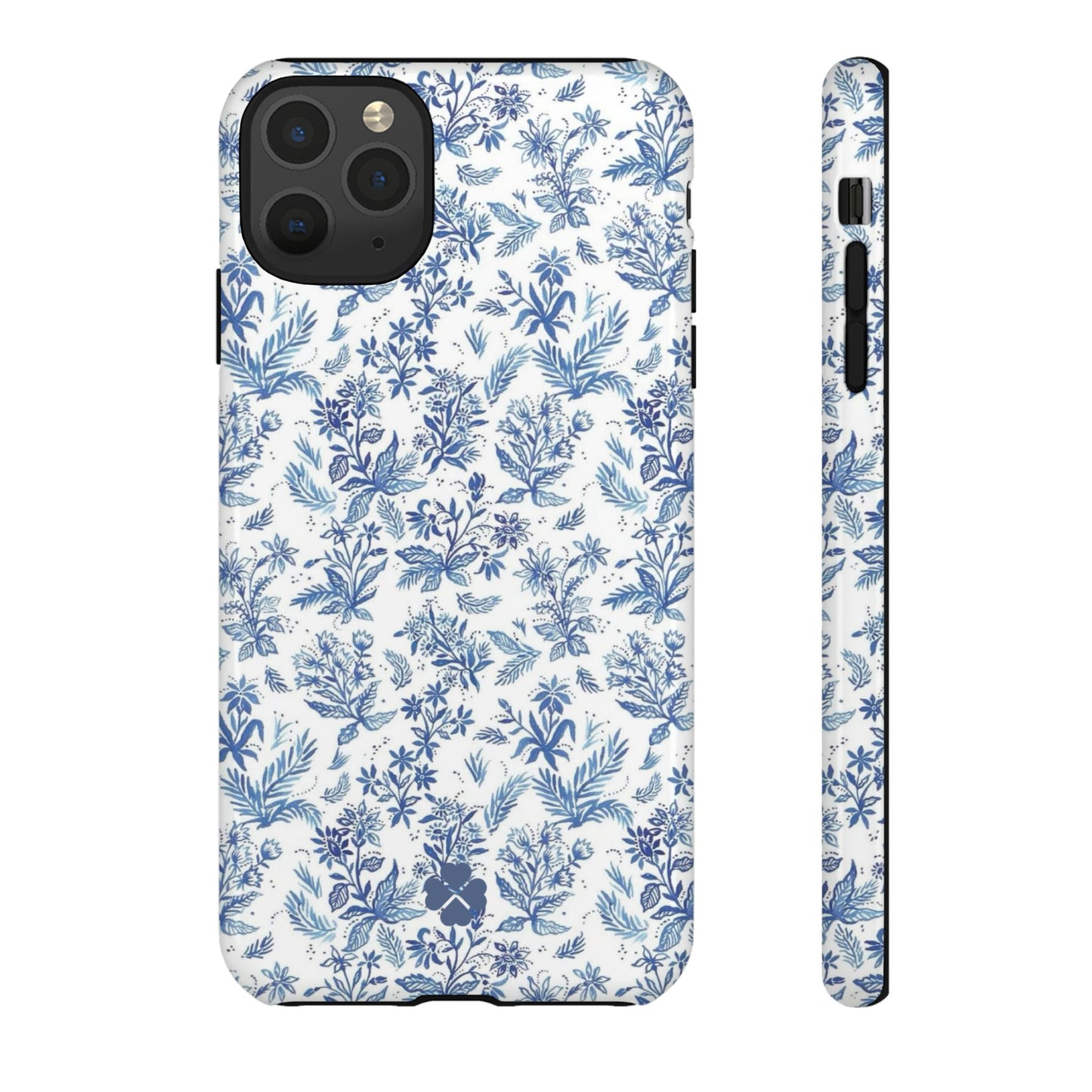 Blue Toile Phone Case