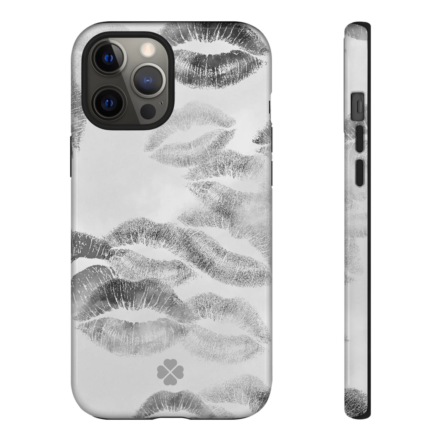 B&W Kiss Phone Case