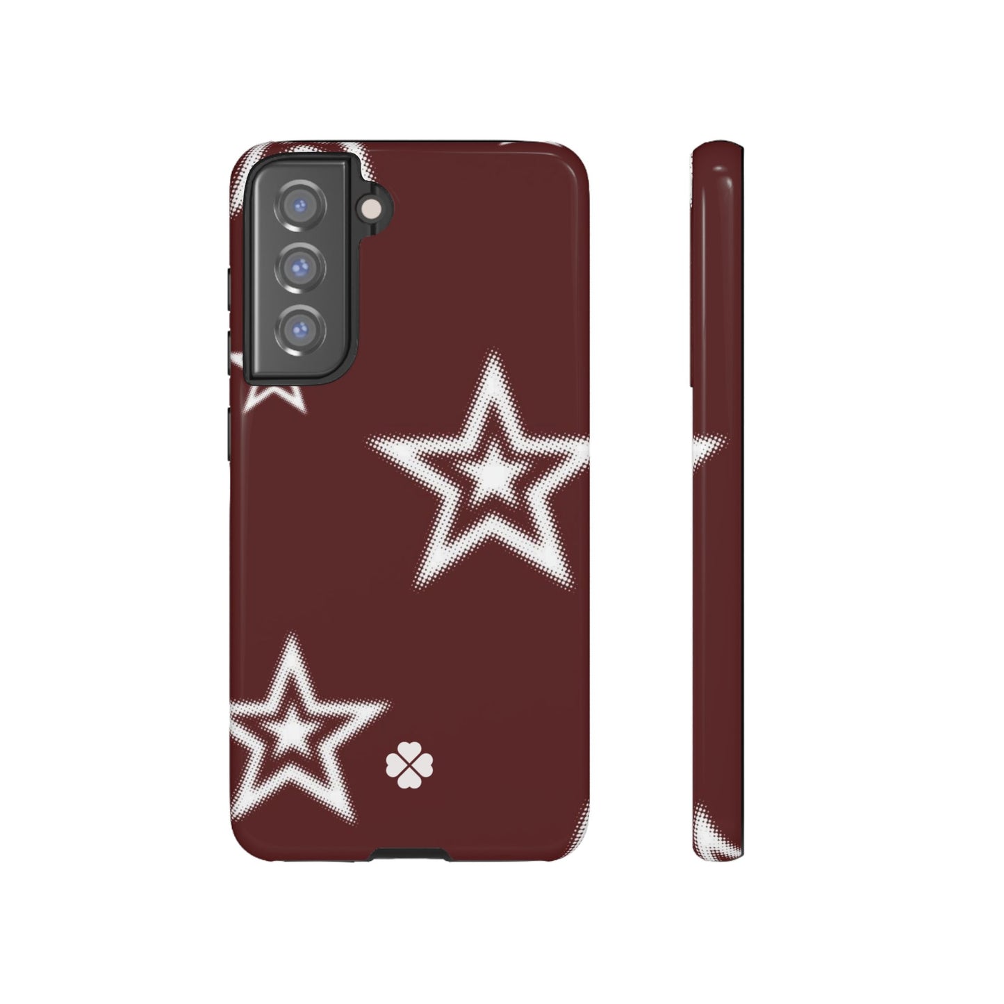 Starry Maroon Phone Case