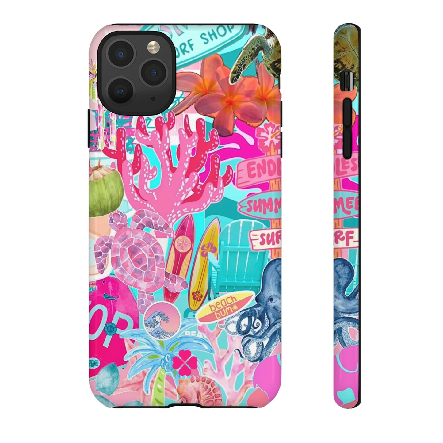 Surf Collage Phone Case