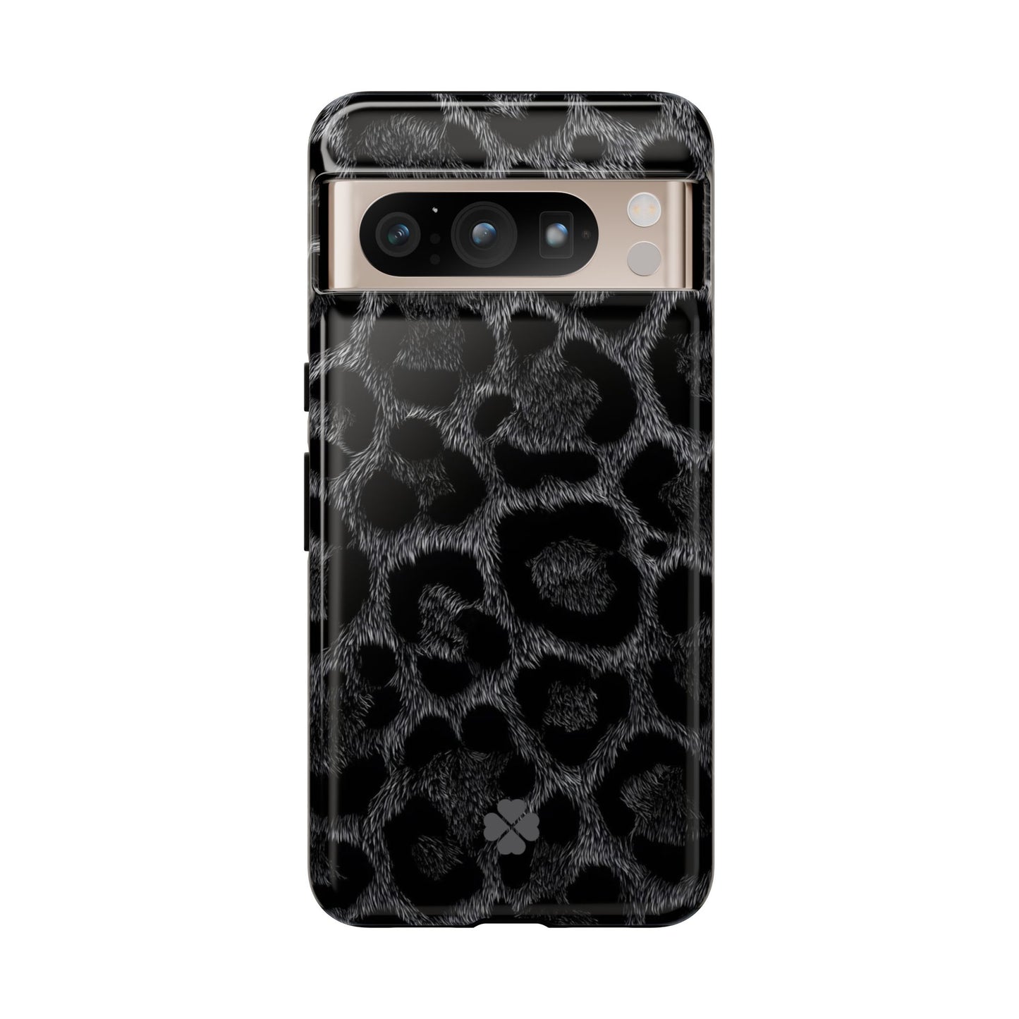 Grey Leopard Phone Case