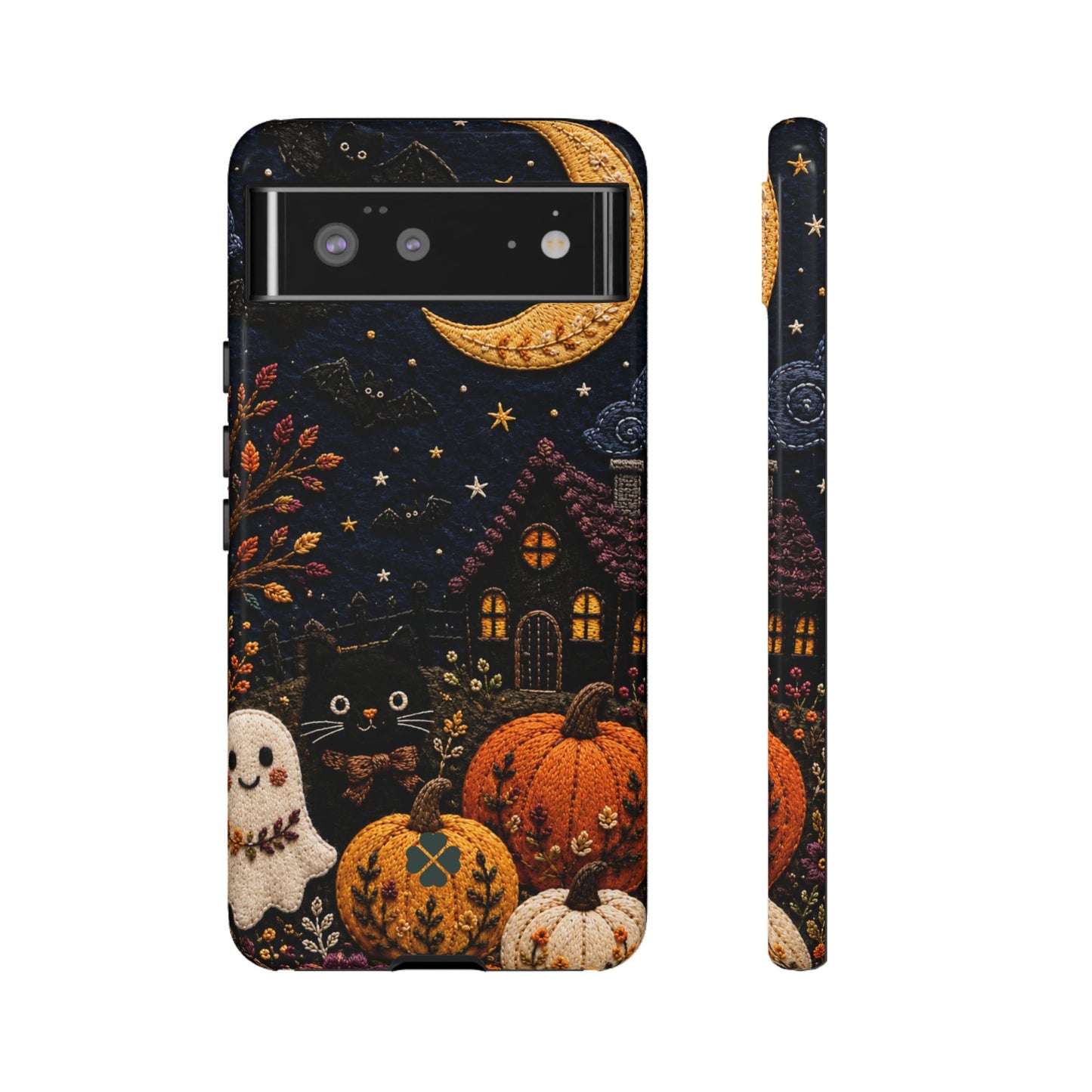Embroidered Halloween Phone Case