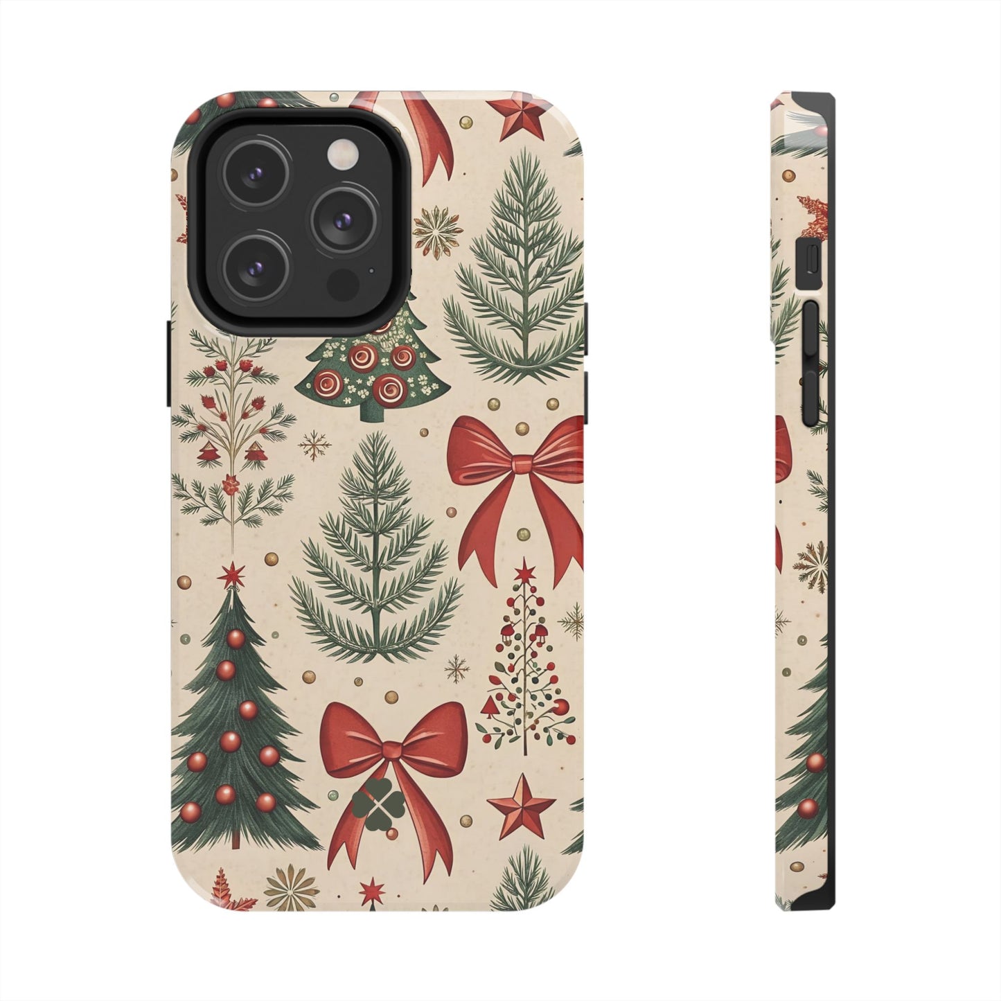 Christmas Tree Bow Phone Case