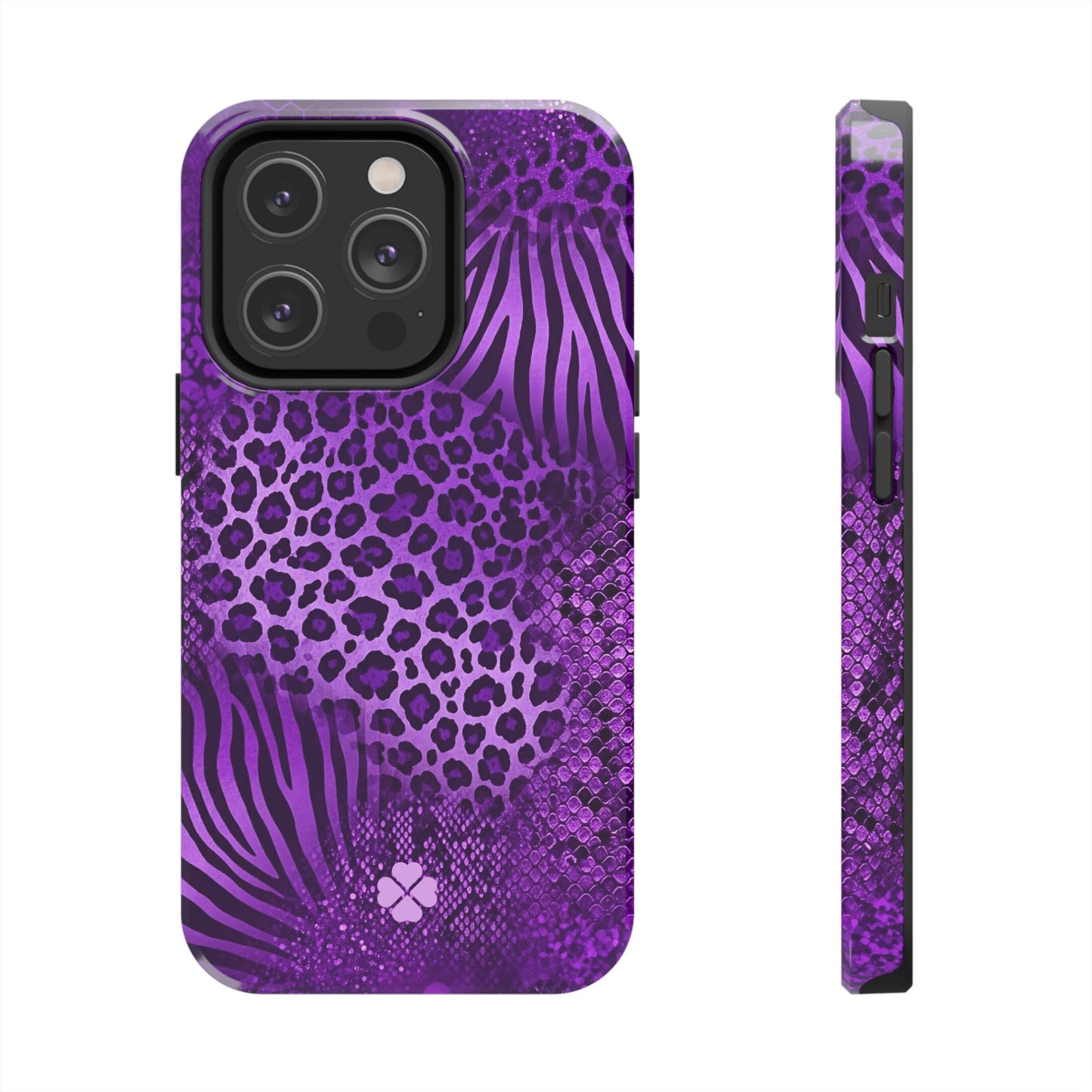 Purple Prints Phone Case