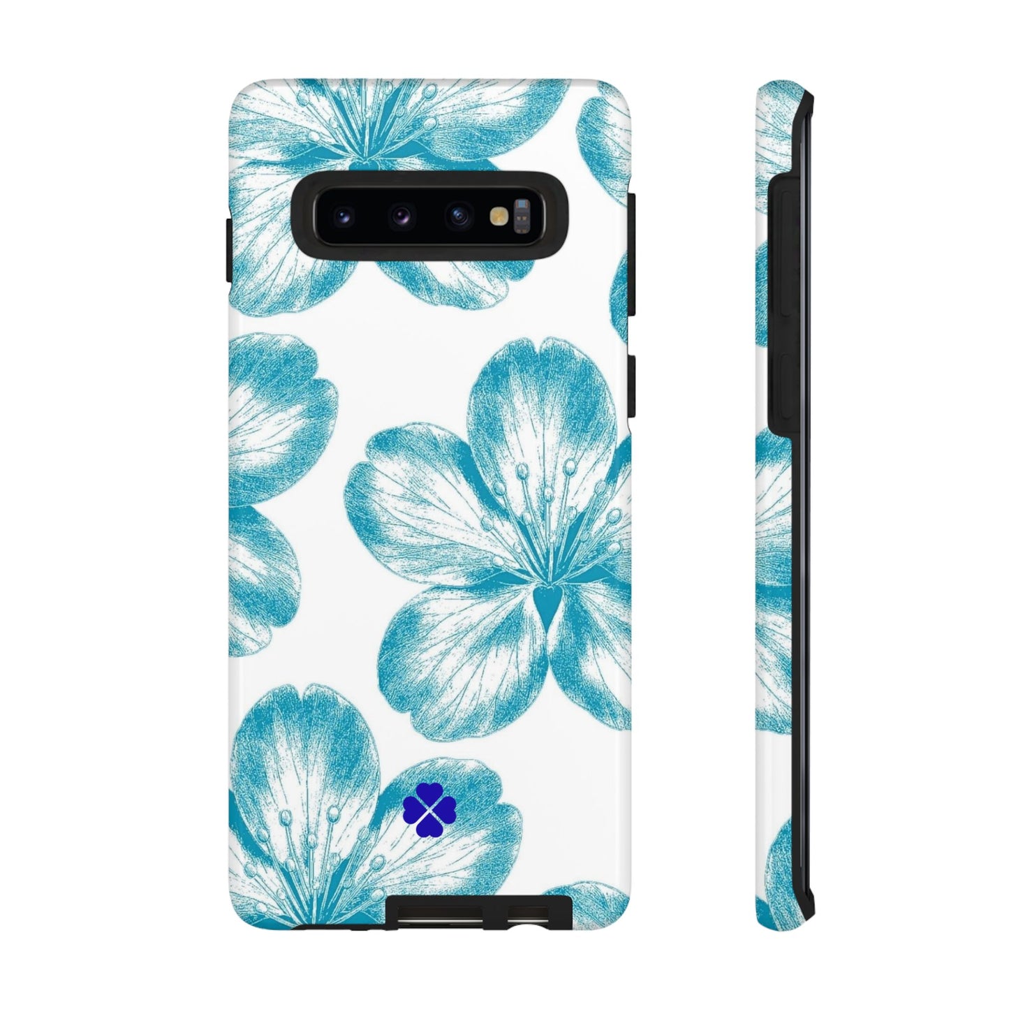 Blue Hibiscus Phone Case
