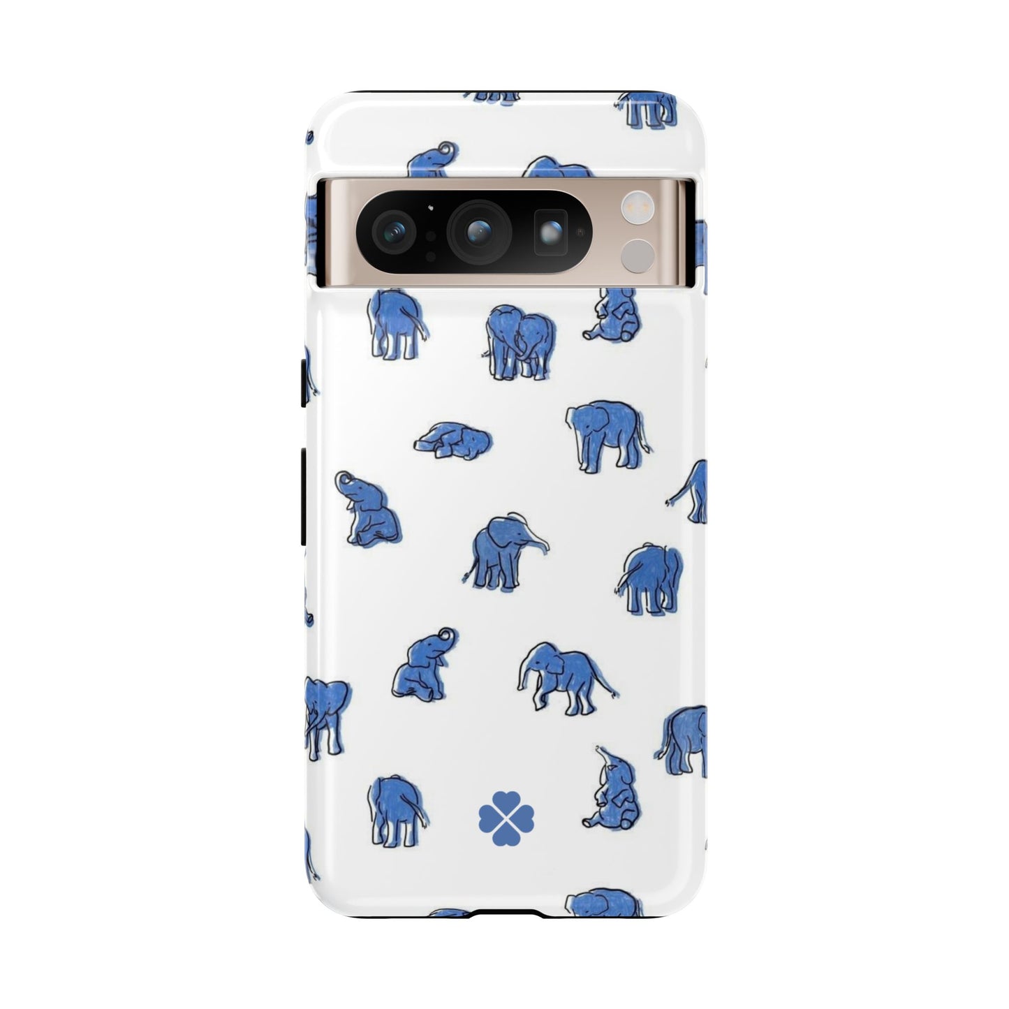 Blue Elephant Phone Case
