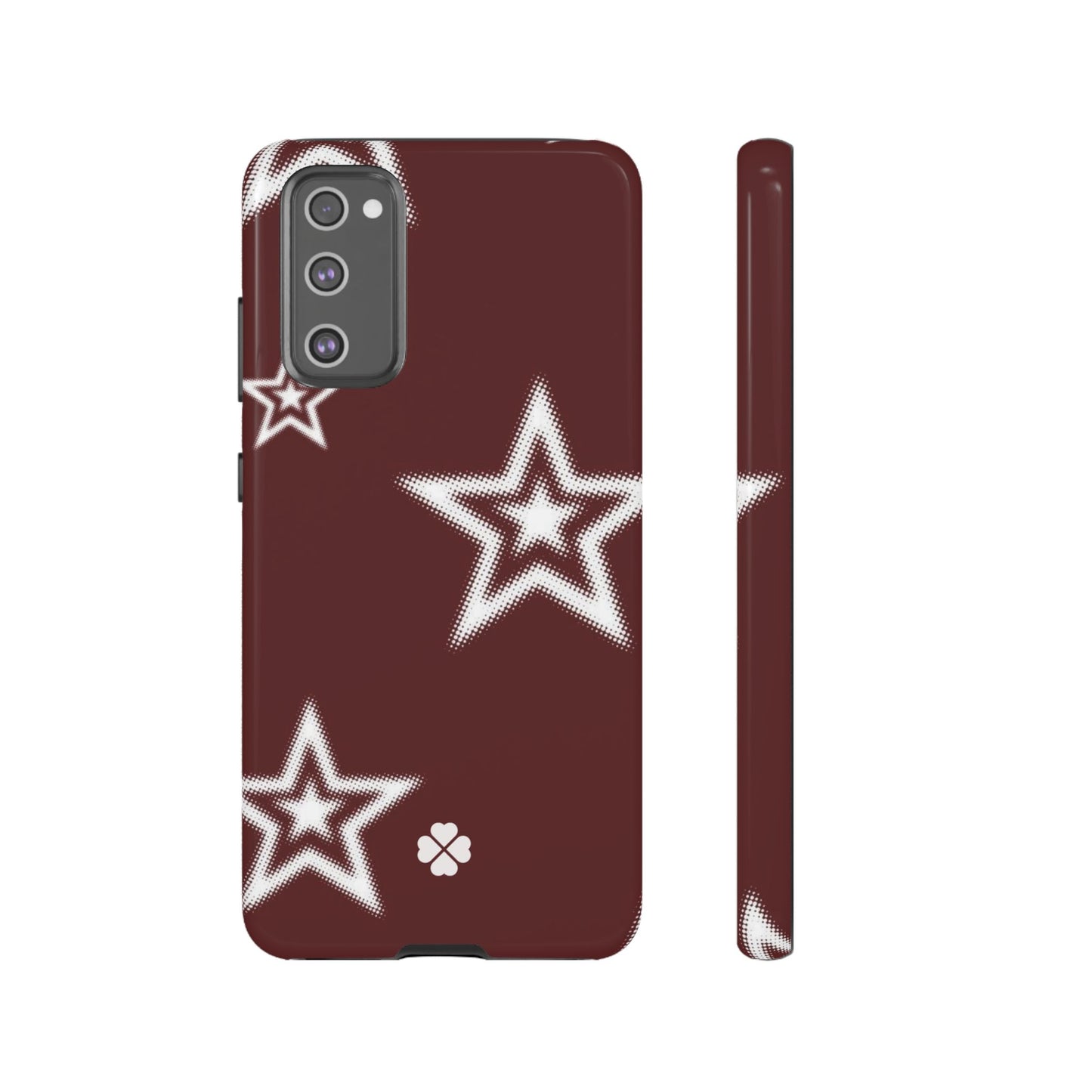 Starry Maroon Phone Case