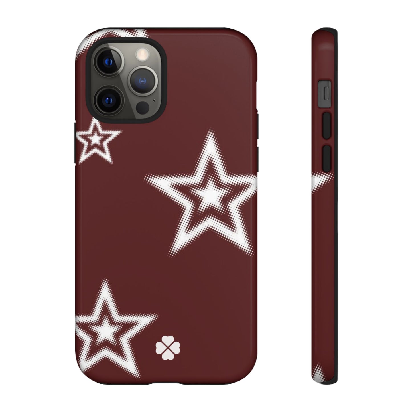 Starry Maroon Phone Case