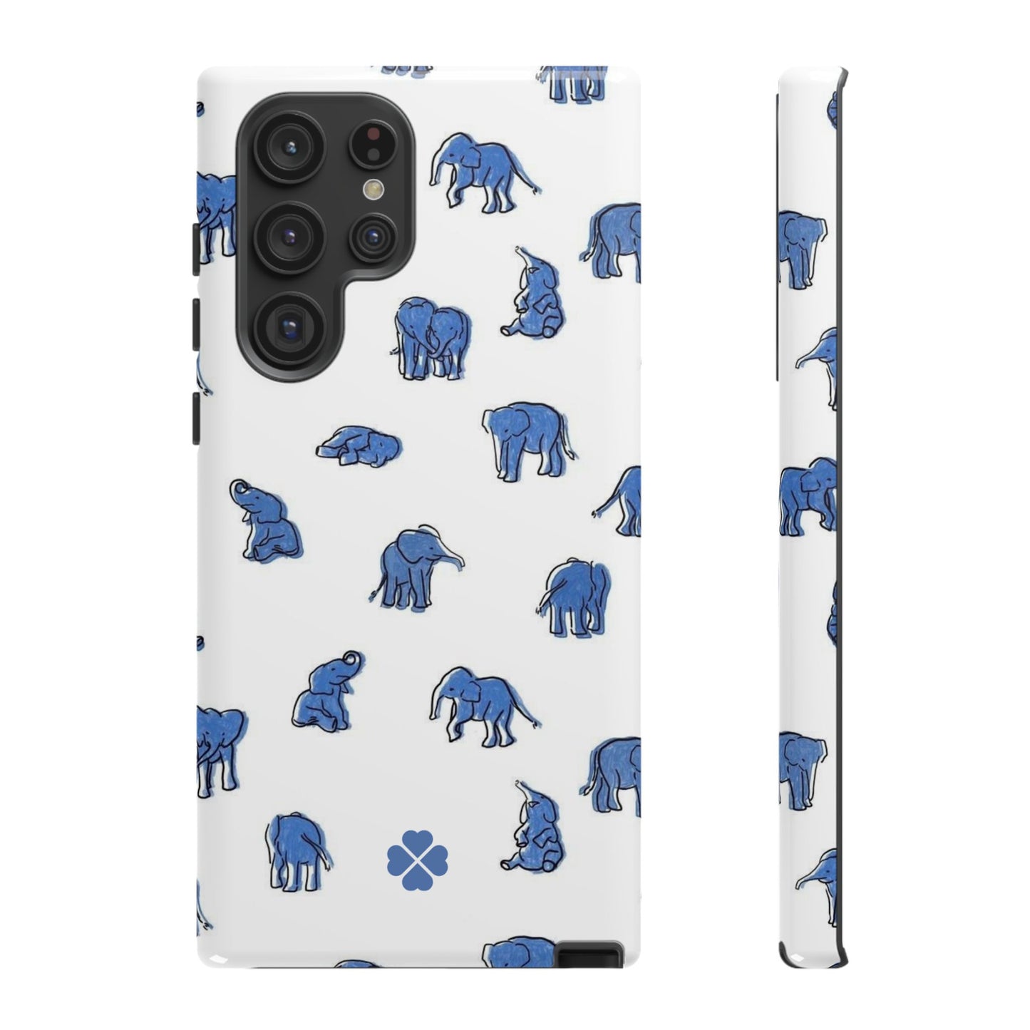 Blue Elephant Phone Case