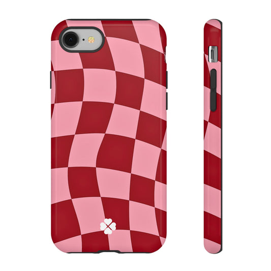 Cherry Checkered Phone Case