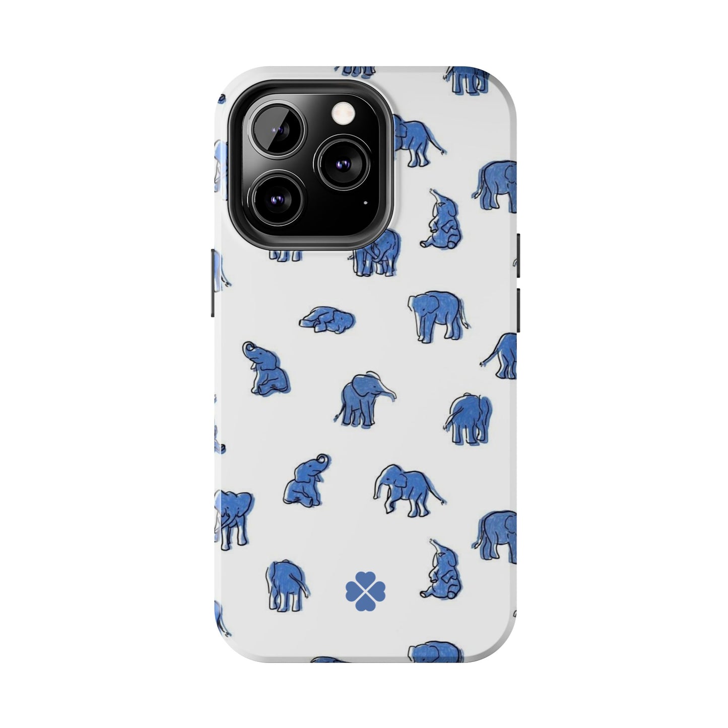 Blue Elephant Phone Case
