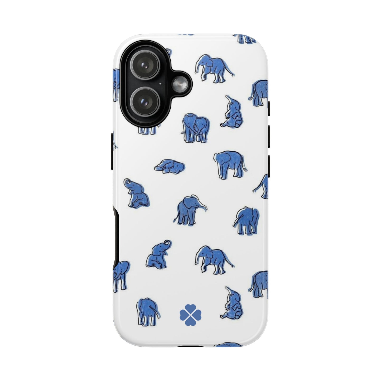 Blue Elephant Phone Case
