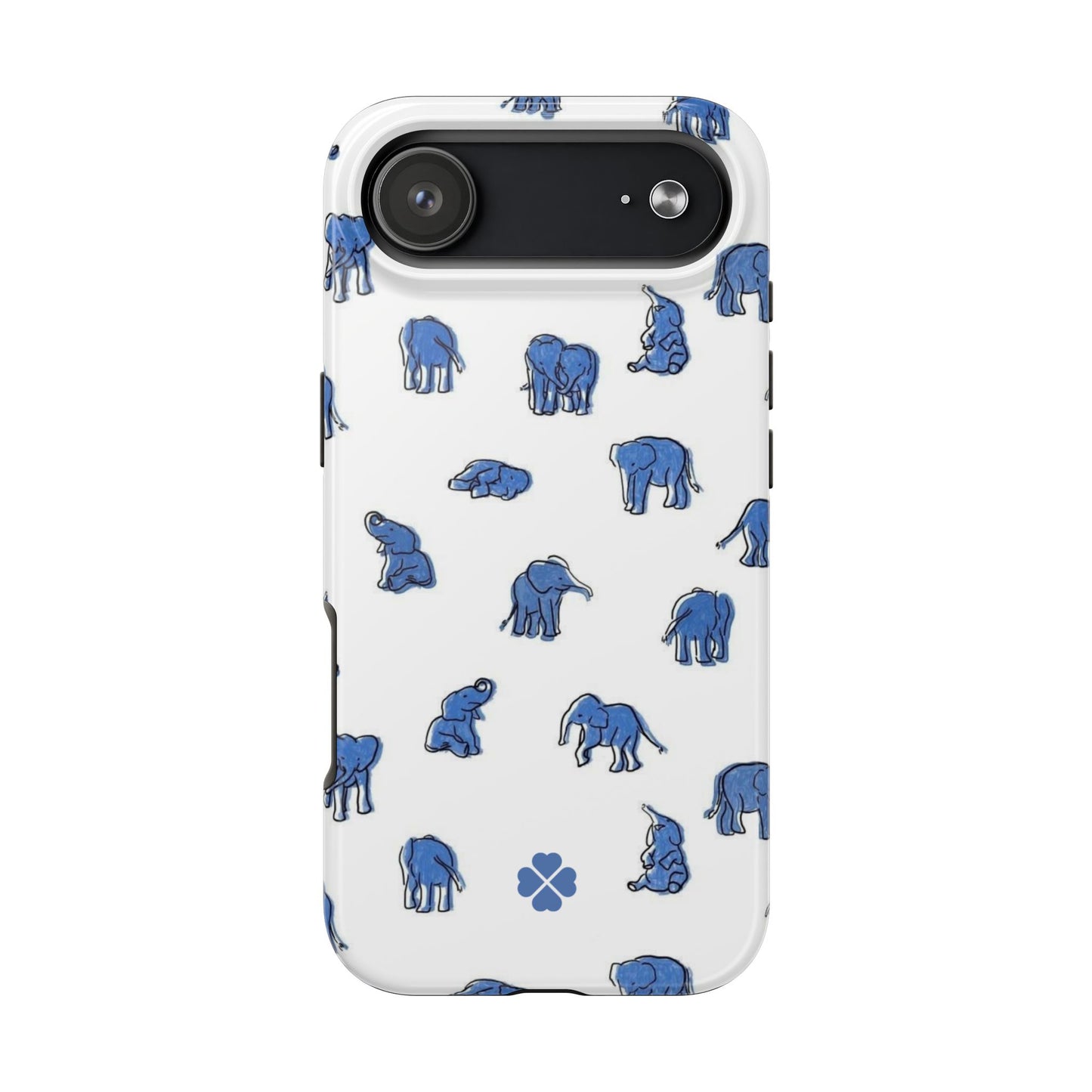 Blue Elephant Phone Case