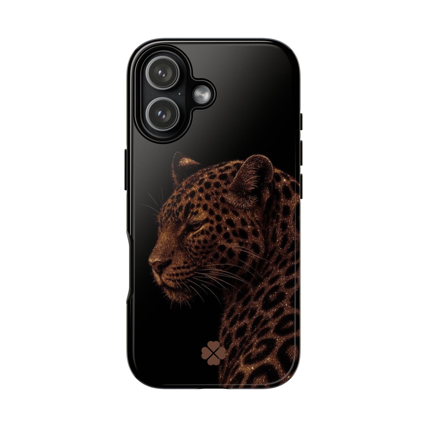 Glitter Leopard Phone Case