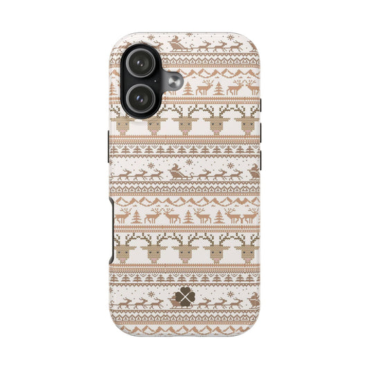 Reindeer Christmas Sweater Phone Case