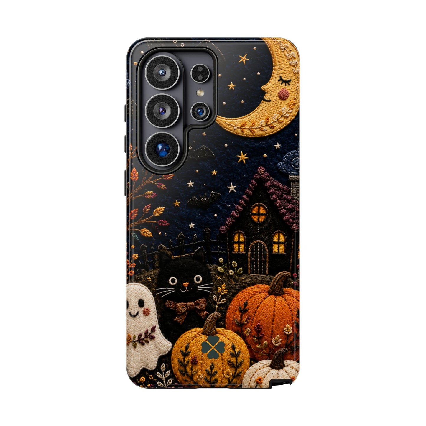Embroidered Halloween Phone Case