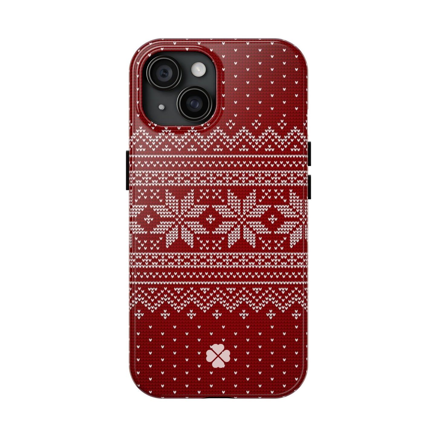 Red Christmas Sweater Phone Case