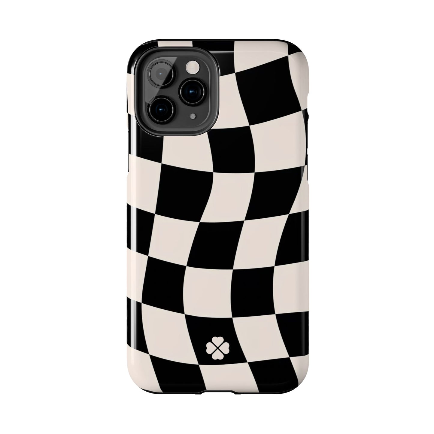 Checkered Waves Phone Case